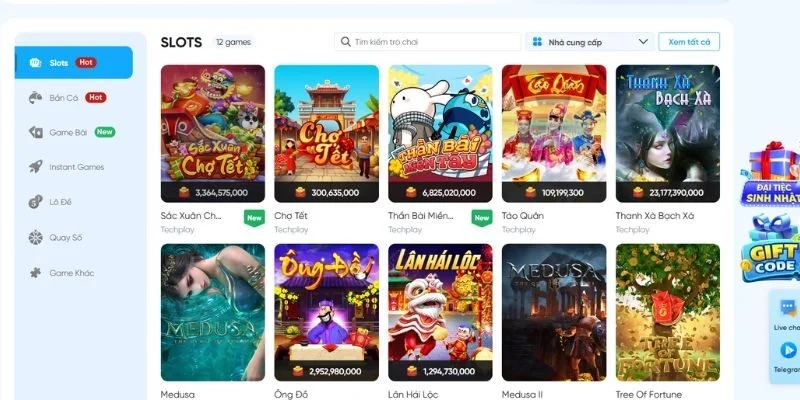 8Live | Nhà Cái Uy Tín, Sảnh Game Hot, Khuyến Mãi Hấp Dẫn 4 Sảnh cược 8Live liên tục cập nhật các trò chơi mới